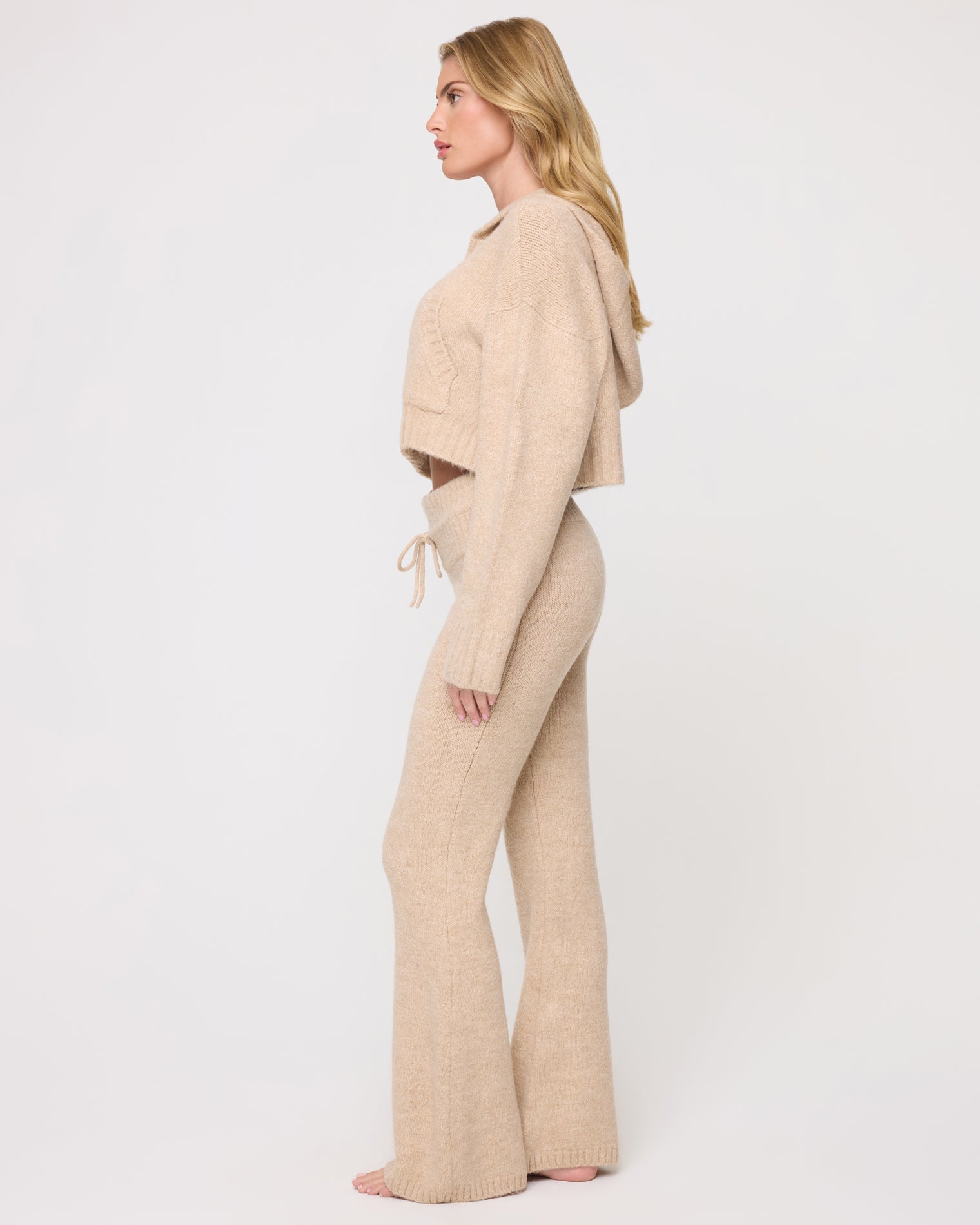 Jet Set Pant - Heather Oatmeal