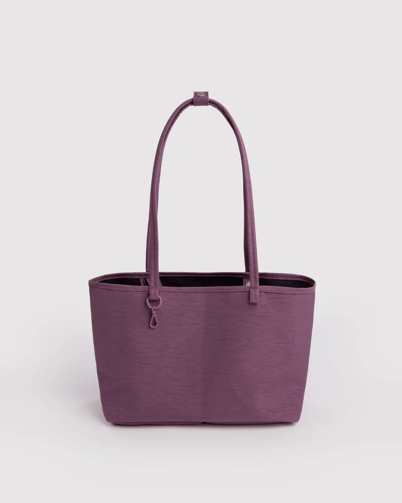 Medium Nylon Reversible Tote in Wild Plum Mix