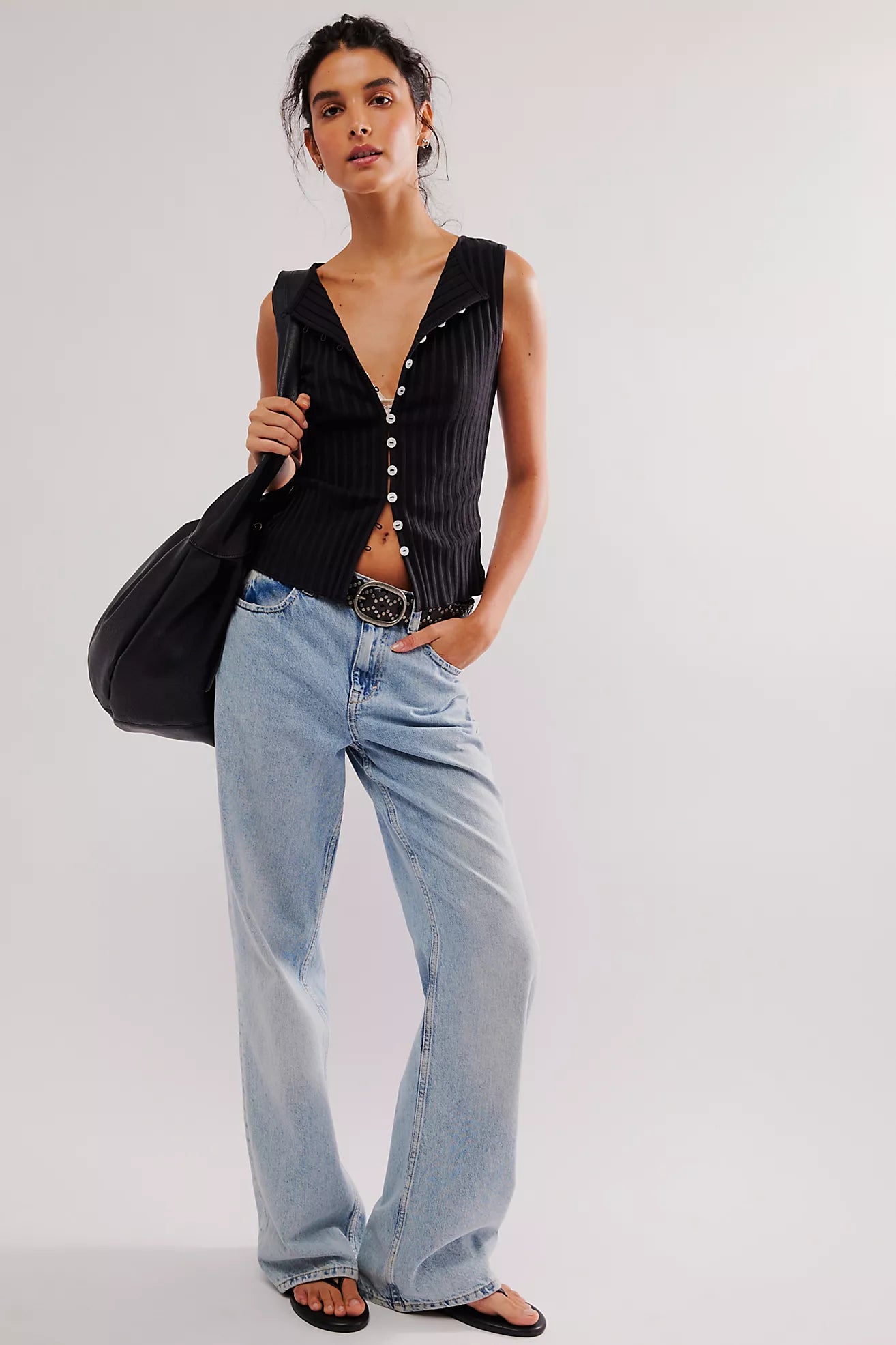 Tilly Vest in Black
