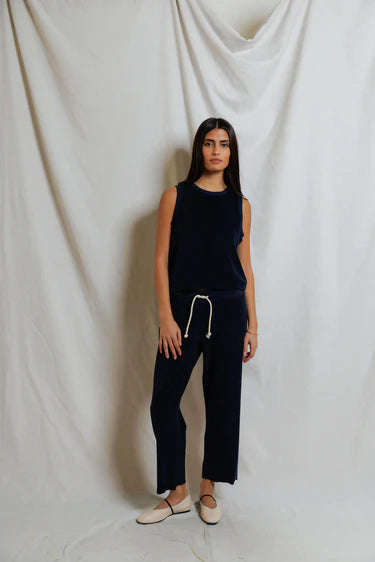 Eliana Terry Pant in Navy