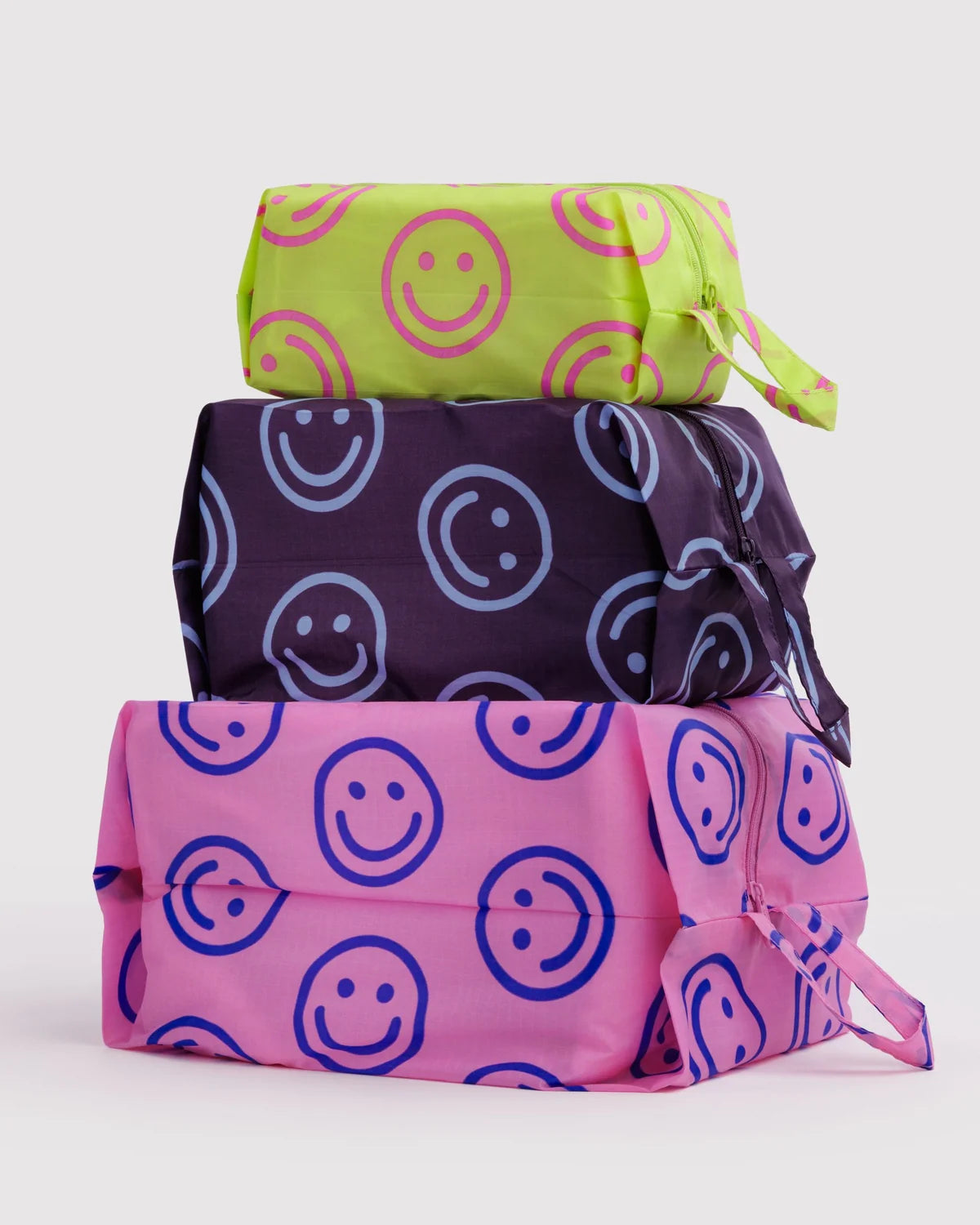 3D Zip Set in Bright Happy Mix