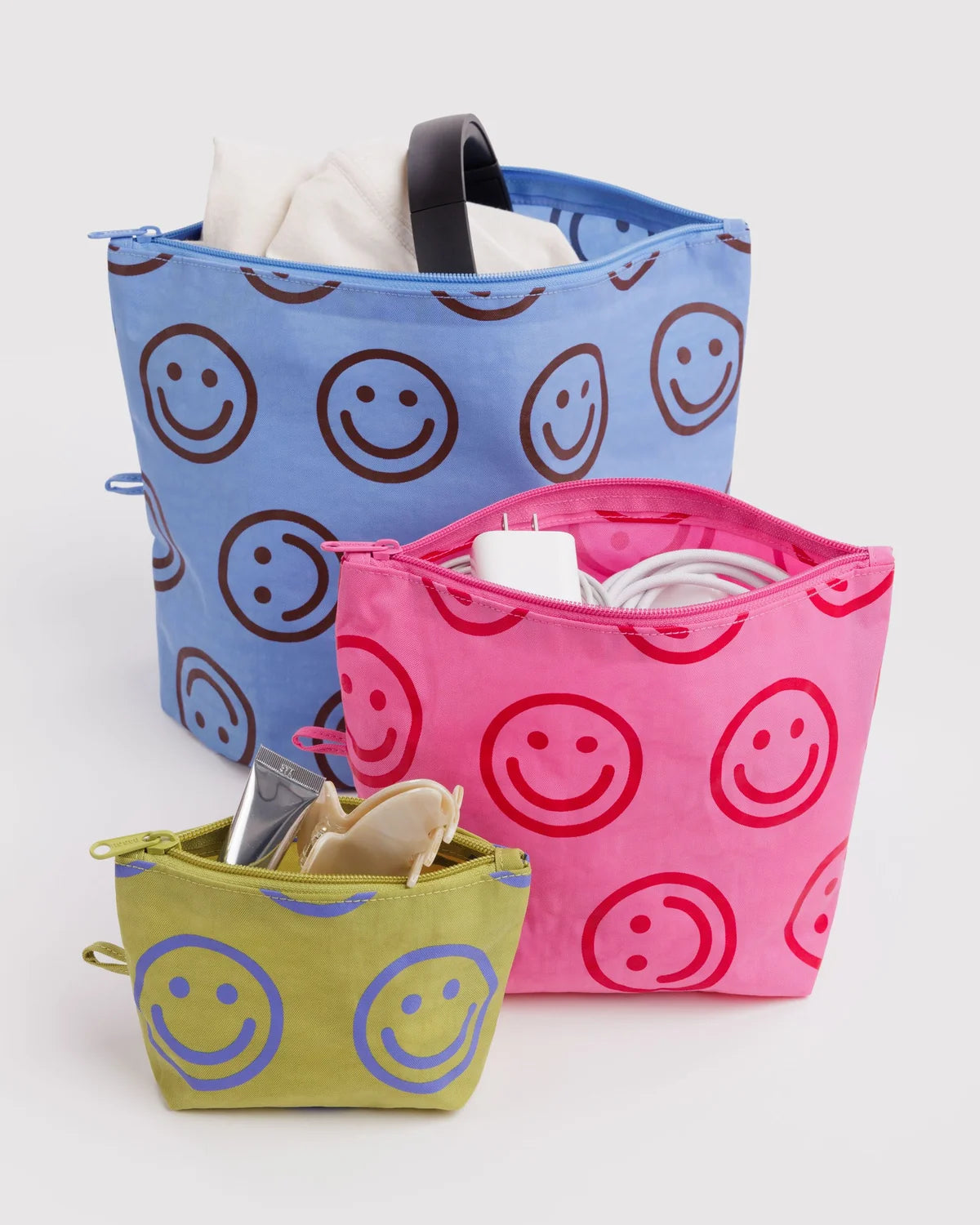 Go Pouch Set in Pop Happy Mix