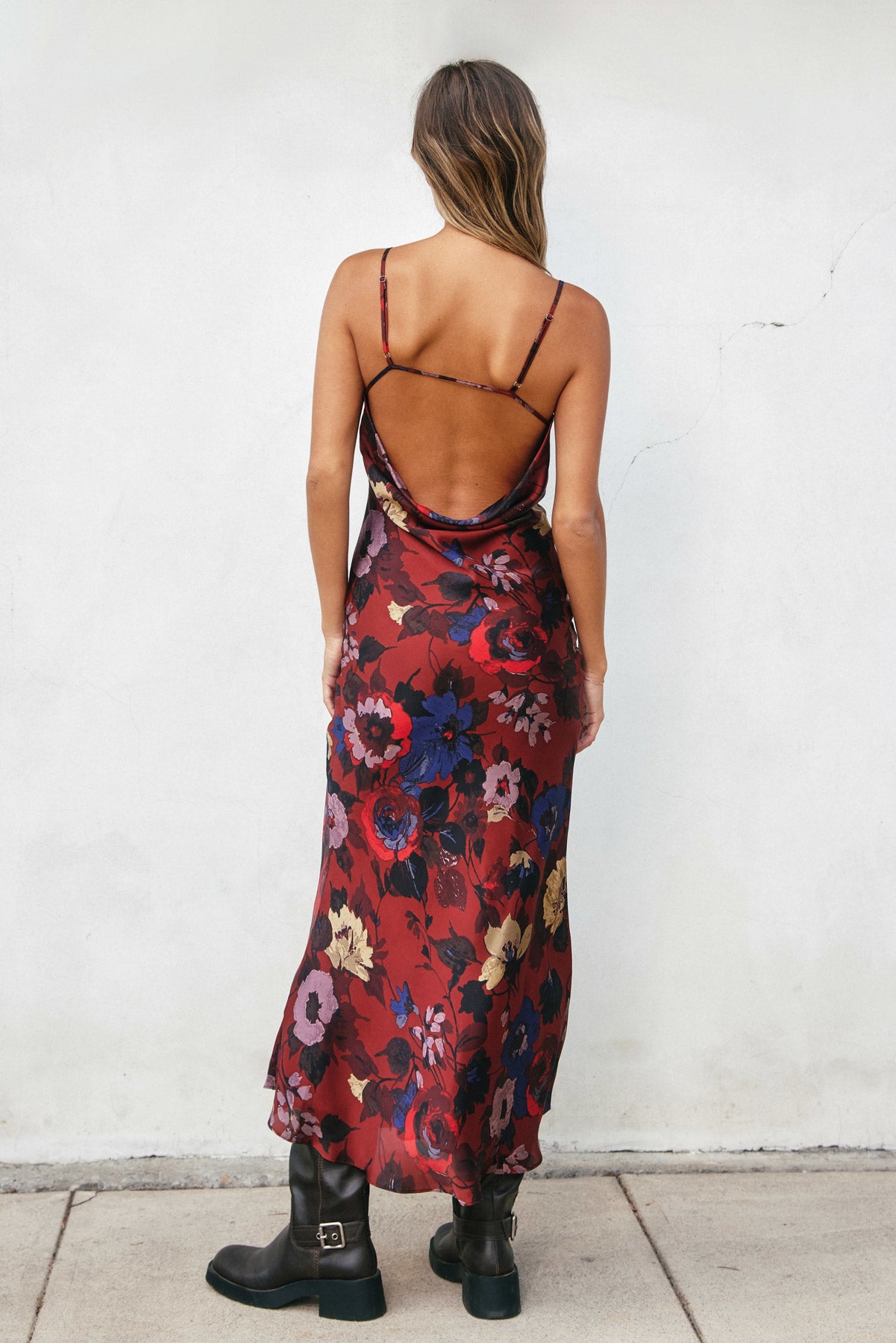 Edith Floral Midi Dress