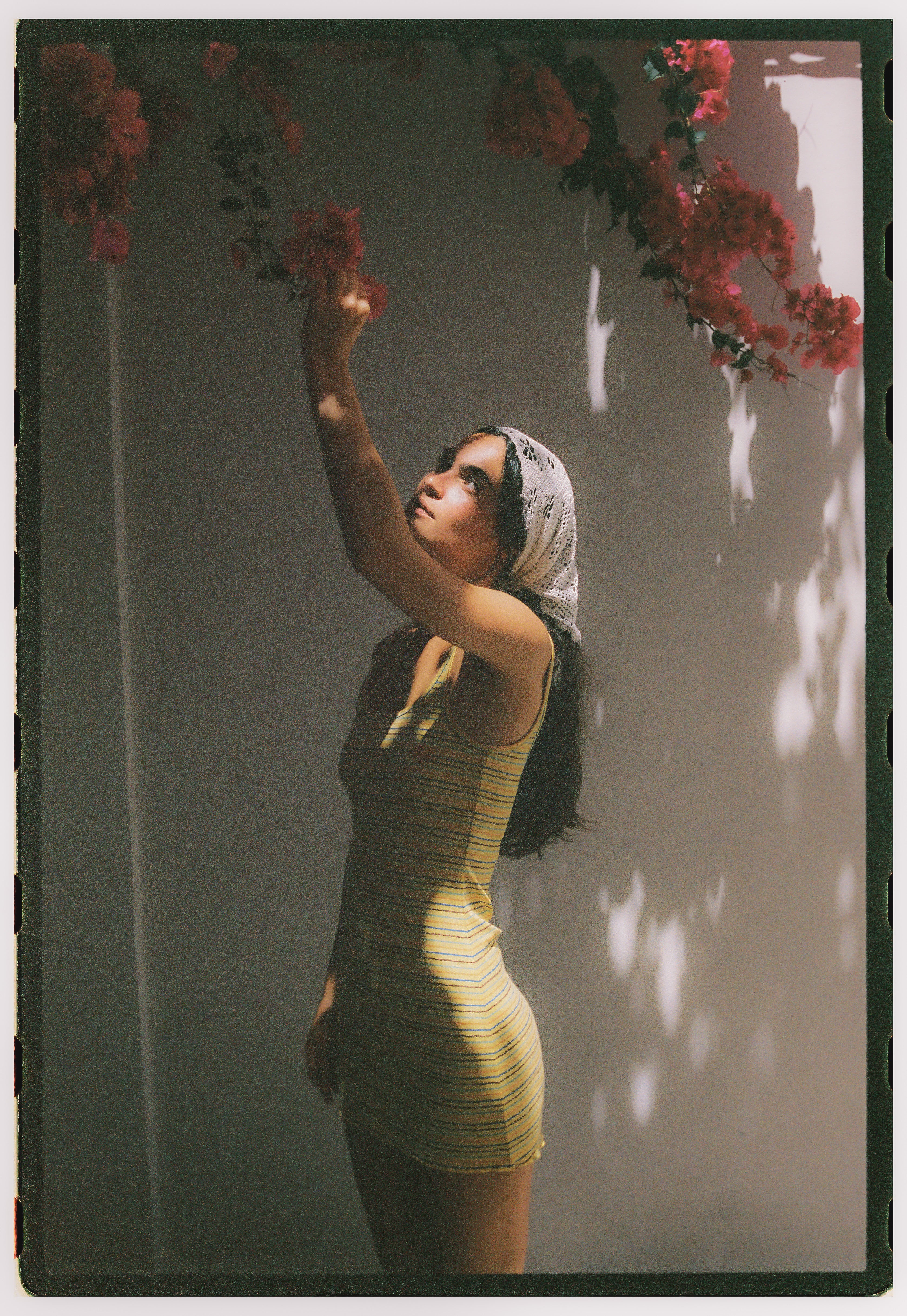 Lemon Striper Mini Dress