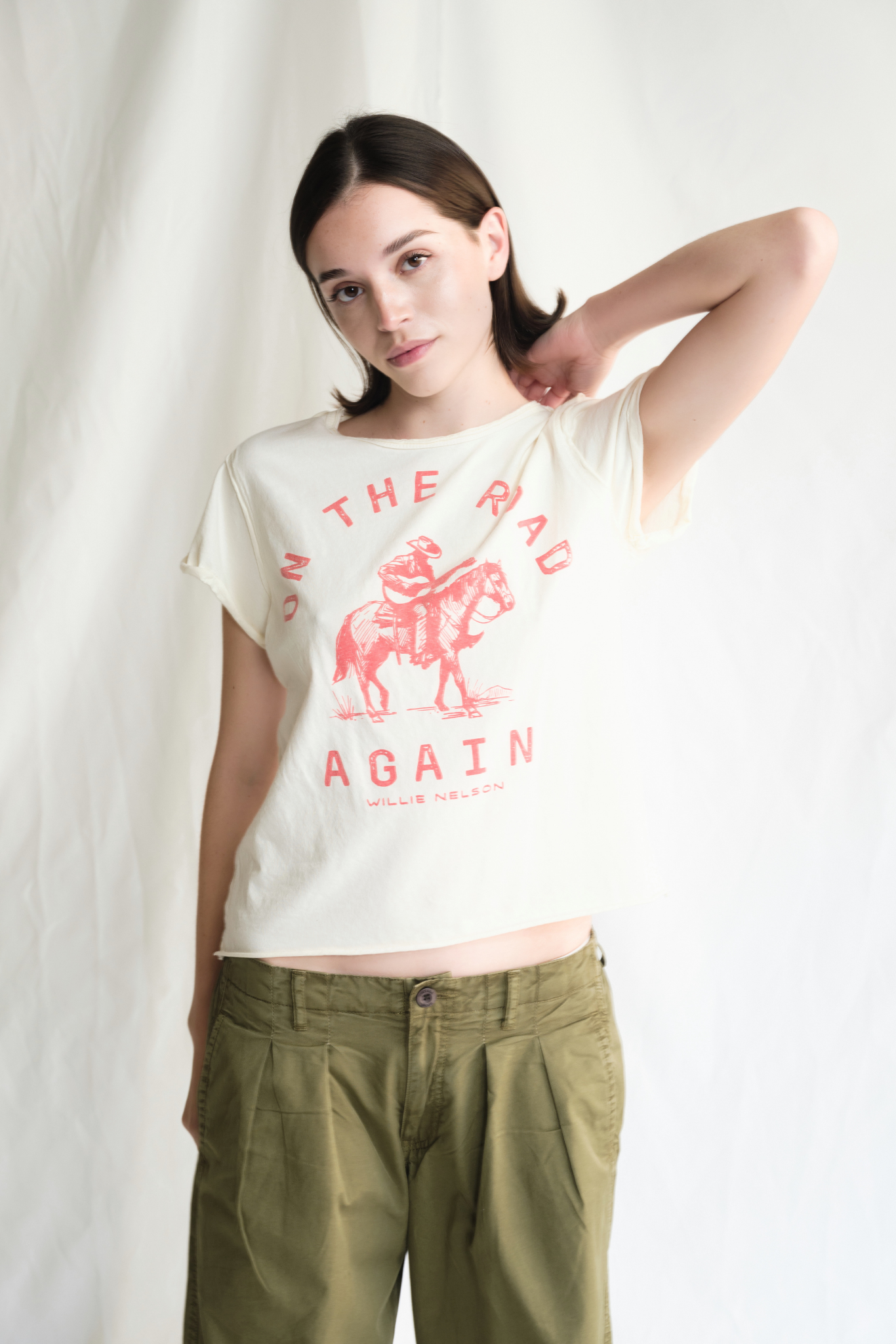 Willie Nelson On The Road Again Tee