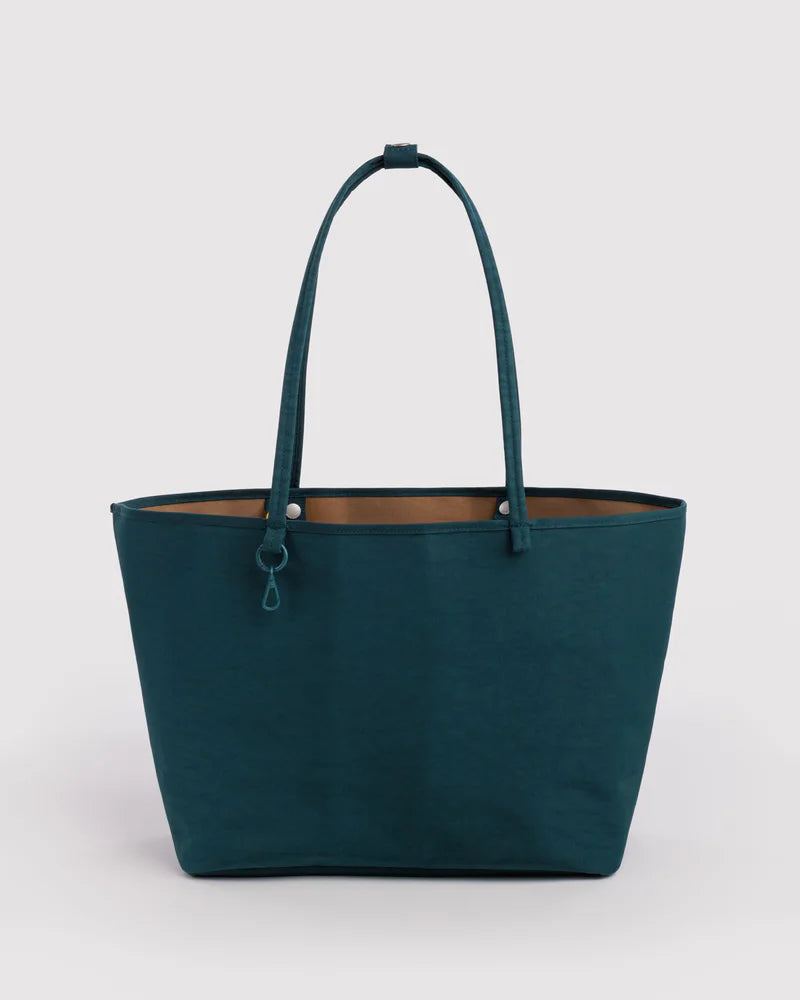Large Nylon Reversible Tote in Deep Sea Mix
