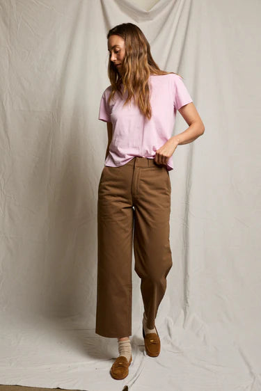 Harley Tee in Sugar Pink