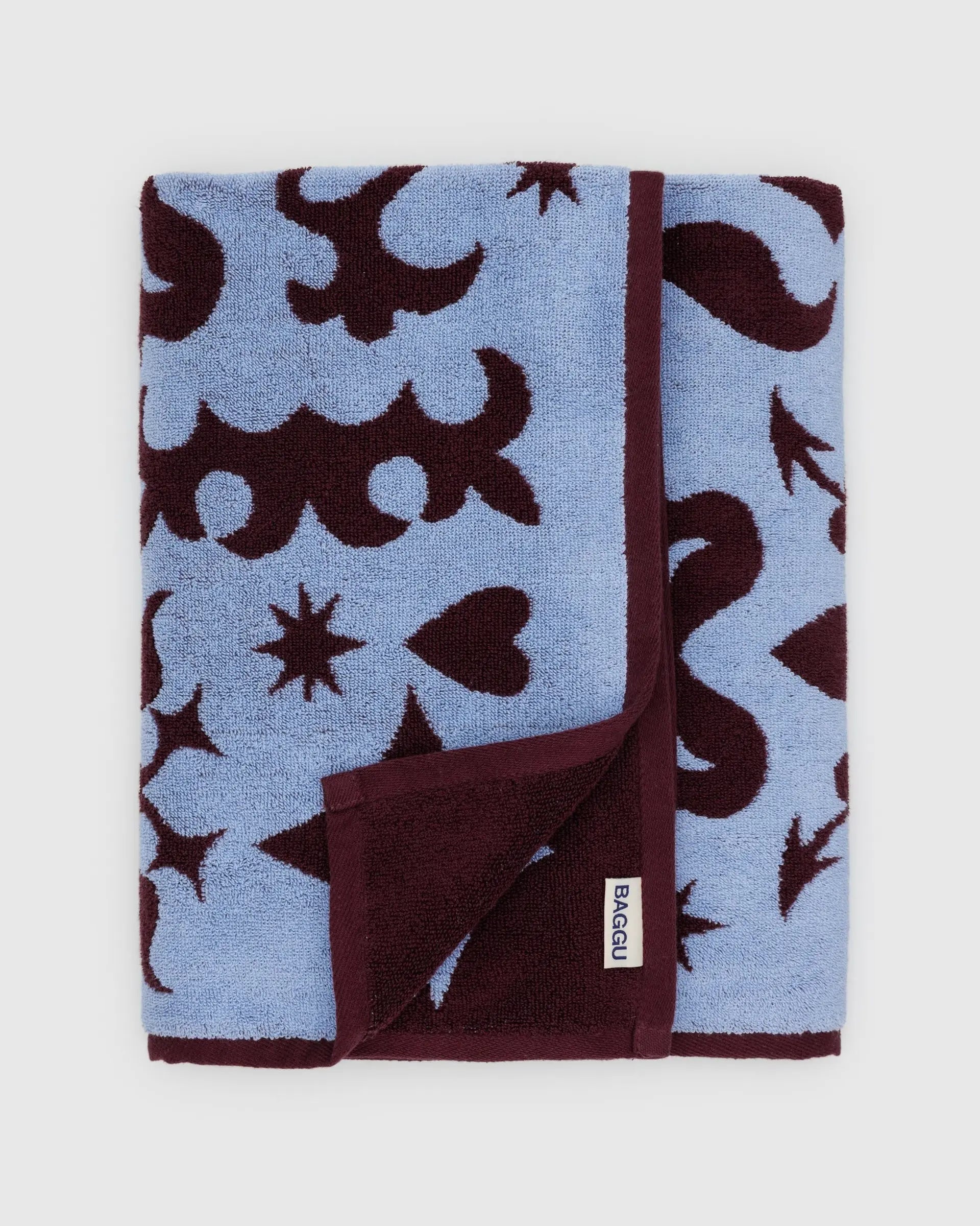 Bath Towel in Western Cut Outs