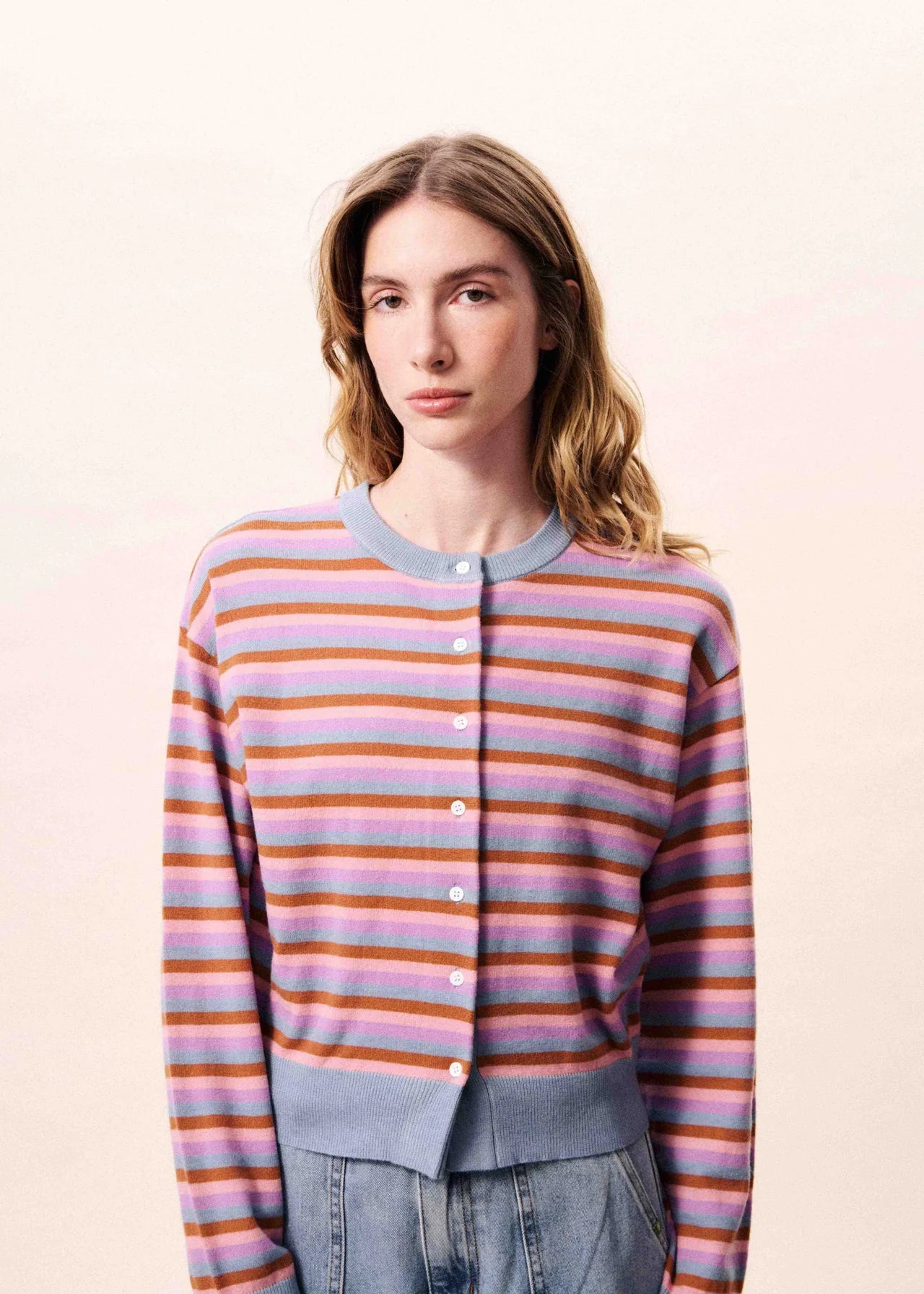 Adria Stripe Cardigan