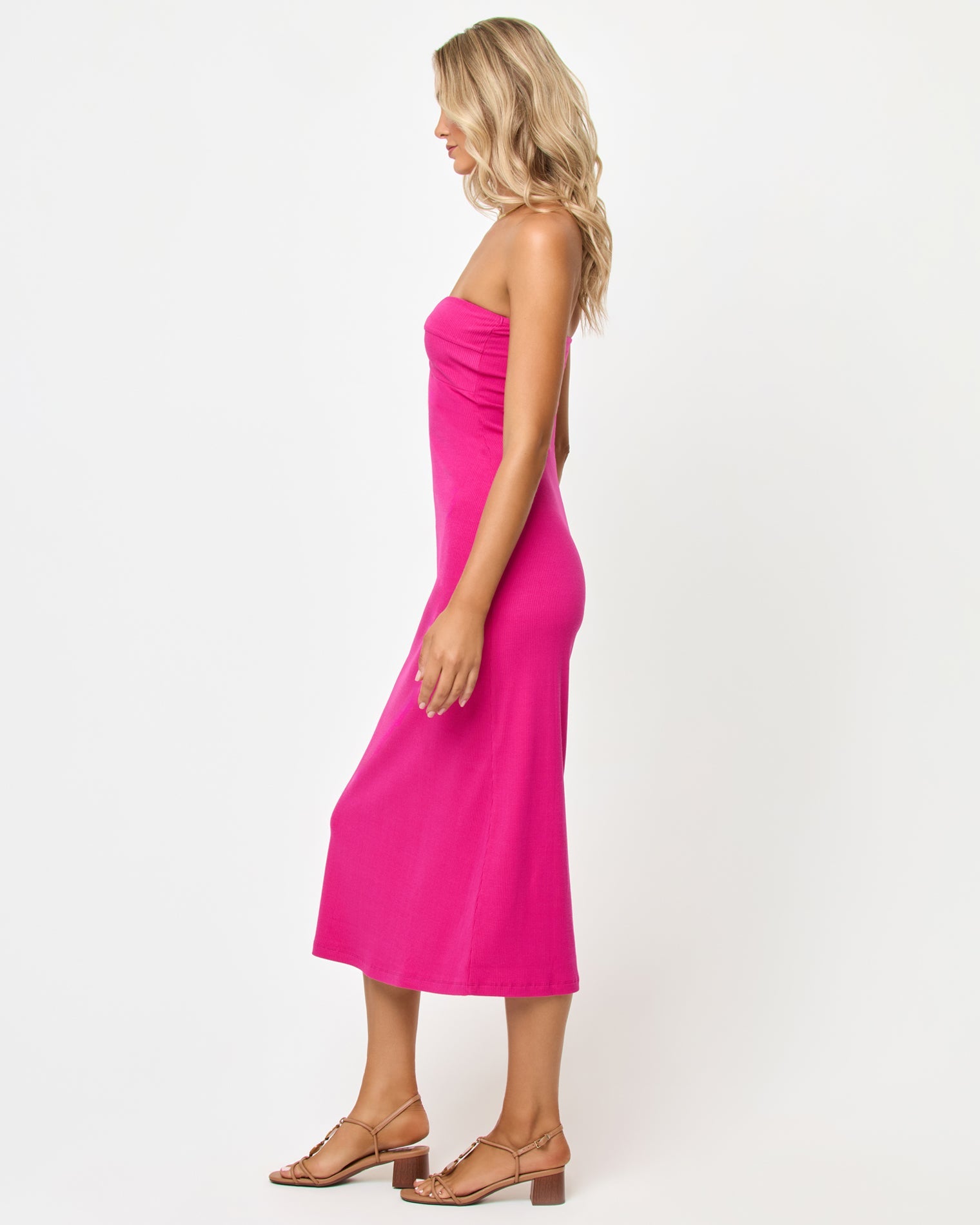 Lisette Dress - Bougainvillea