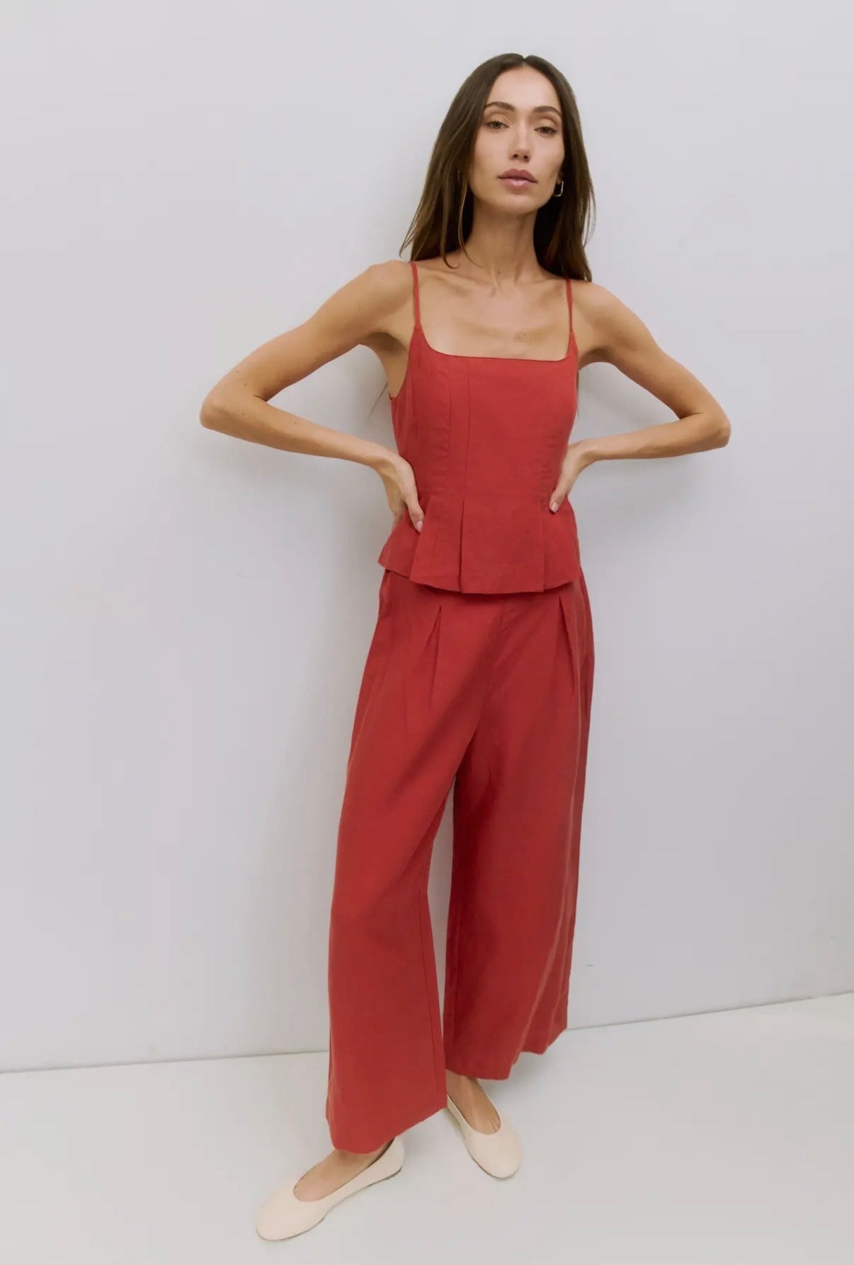 Eloise Pleated Top