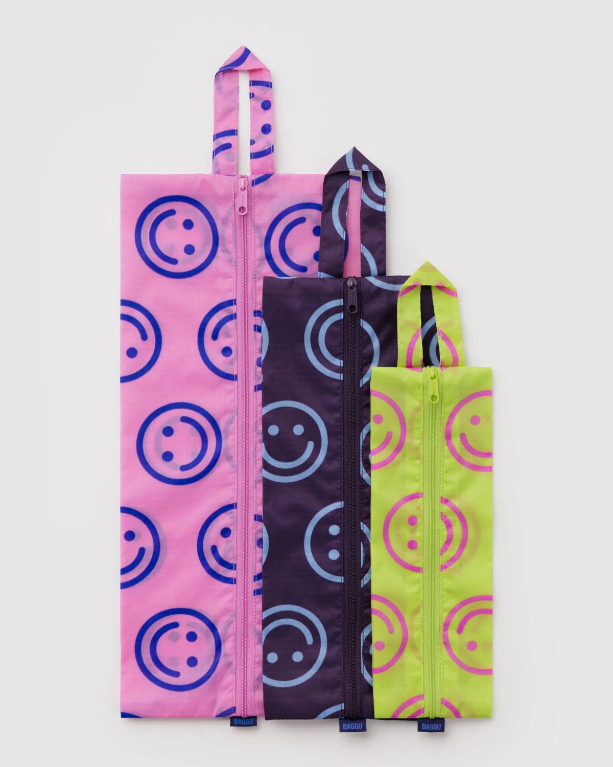 3D Zip Set in Bright Happy Mix