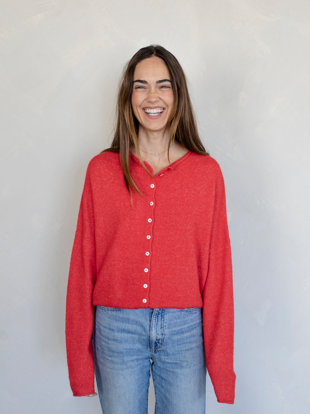 Maisie Sweater in Punch