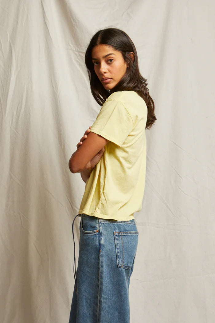 Harley Tee in Banana
