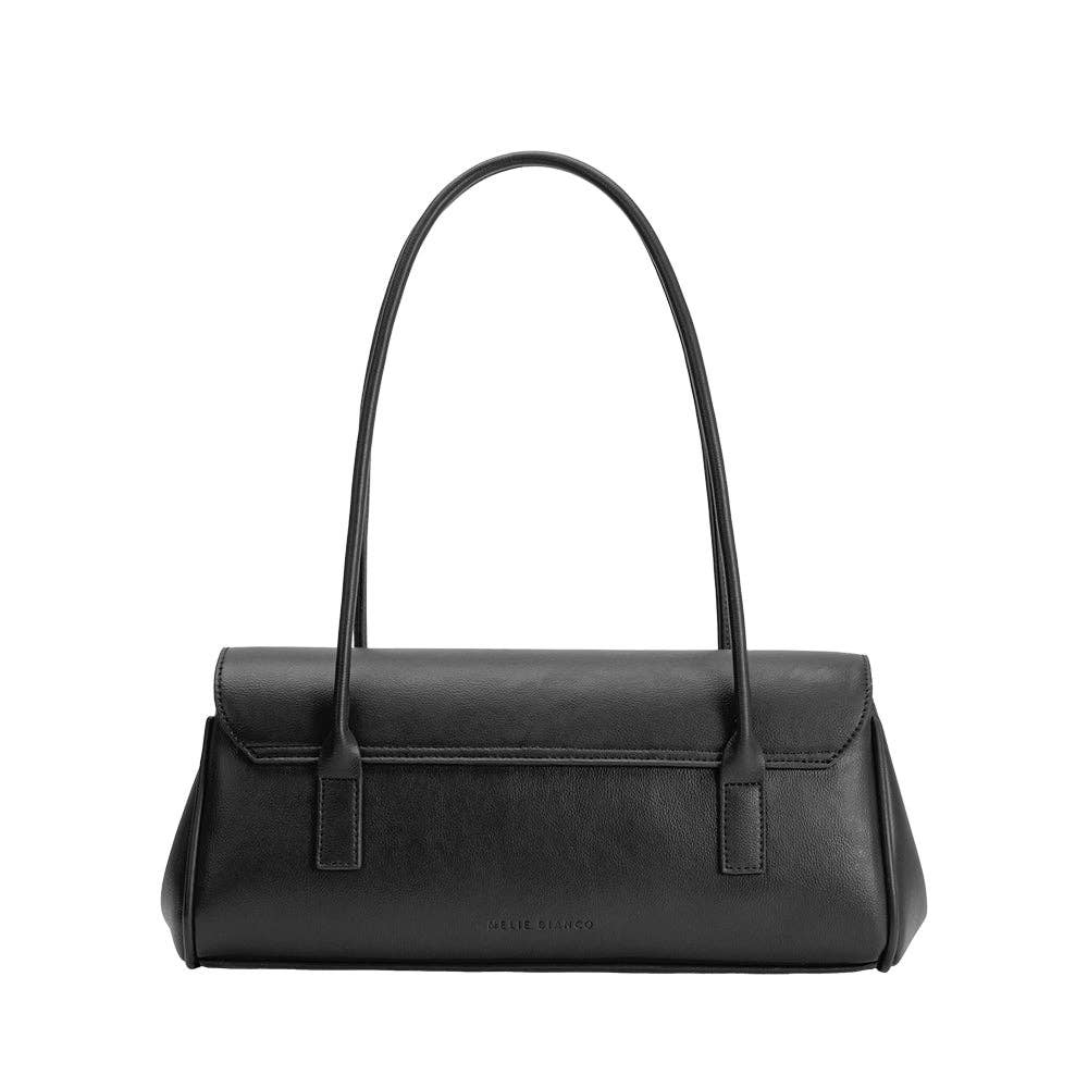 Bowie Black Recycled Vegan Shoulder Bag