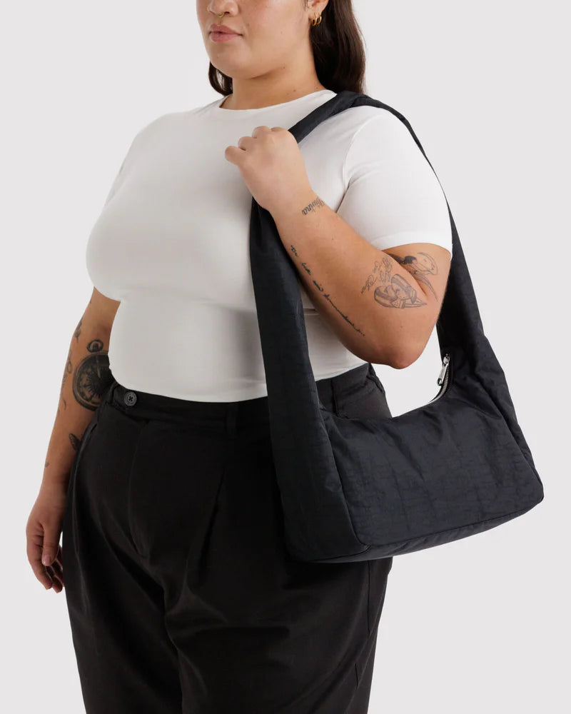 Nylon Meringue Bag in Black