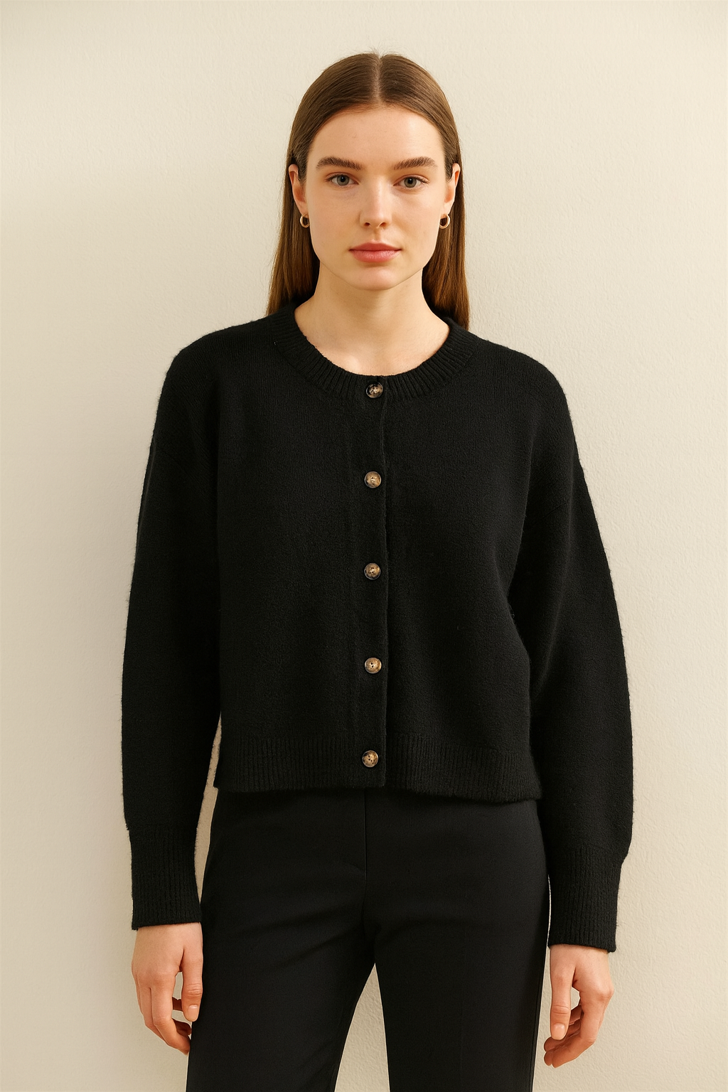 Parker Cardigan in Black