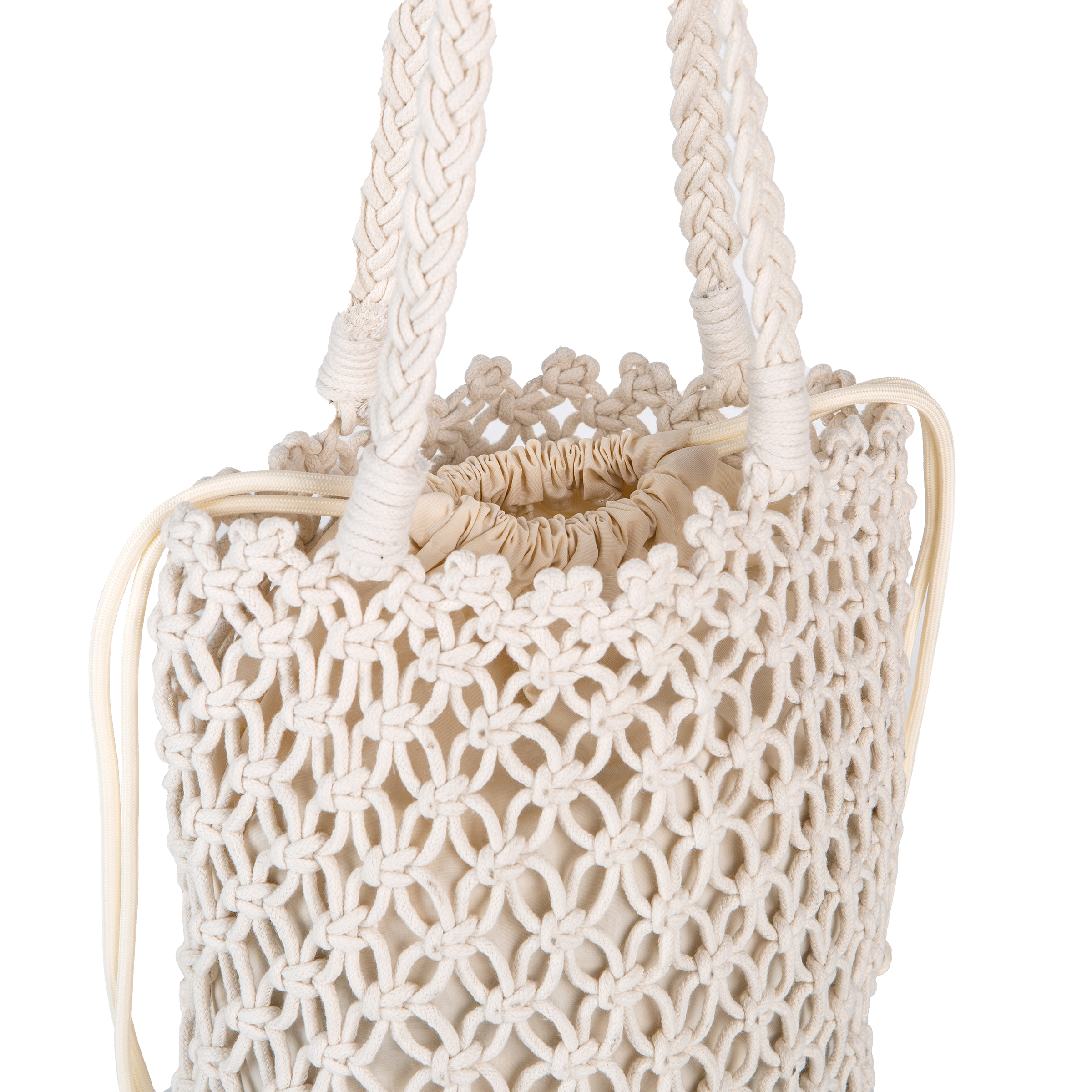 LOLLY TOTE - WHITE SAND