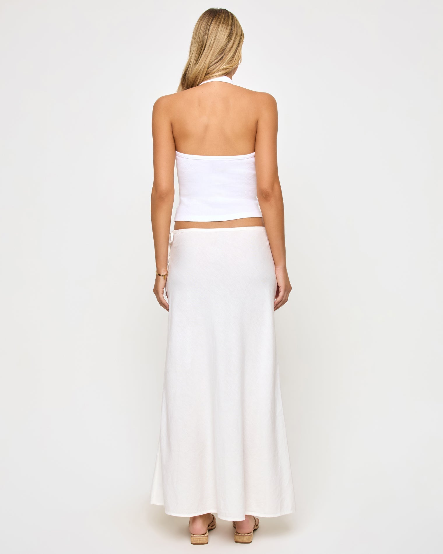 Stop and Stare Skirt - Cream