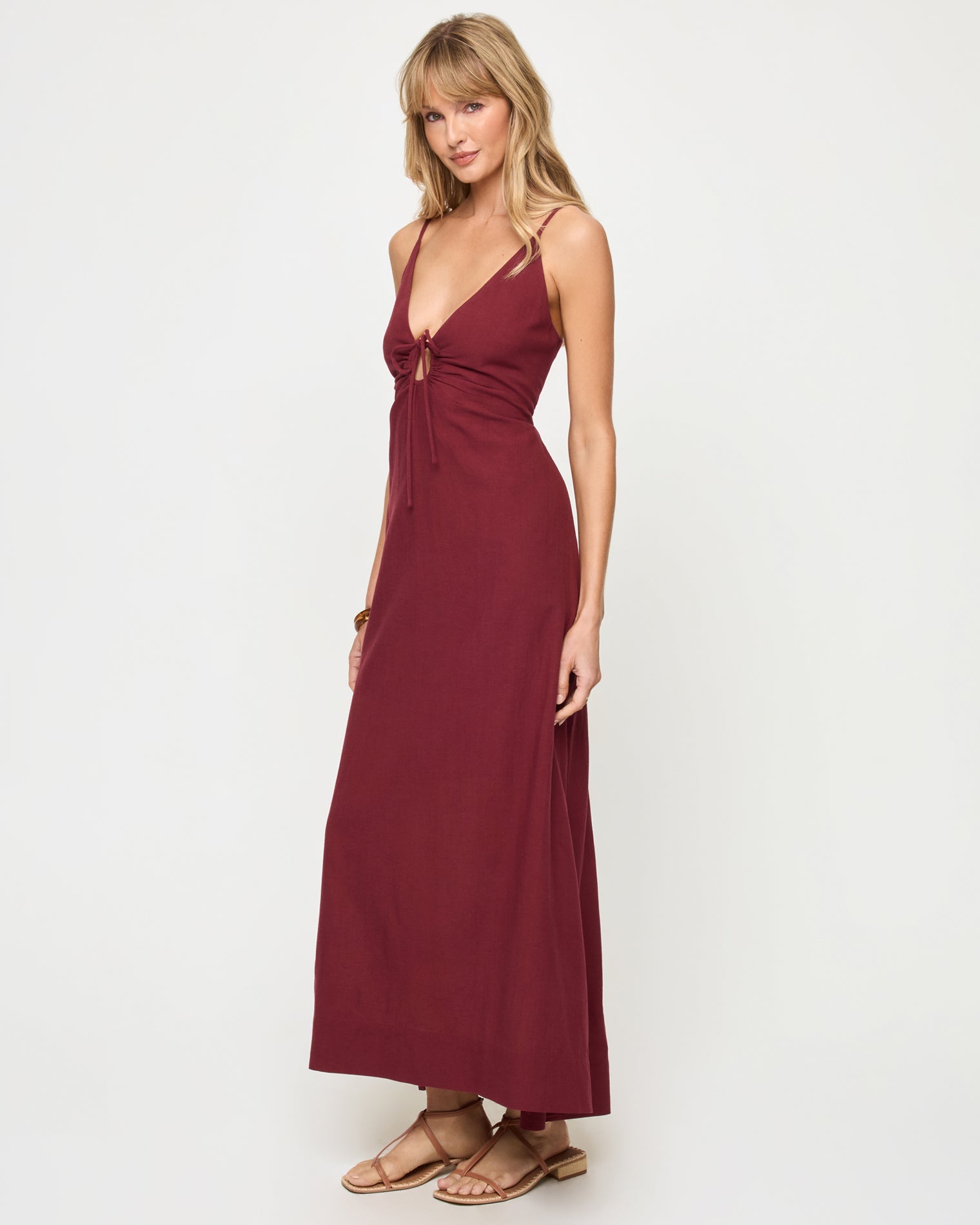 Mabel Maxi Dress - Sangria