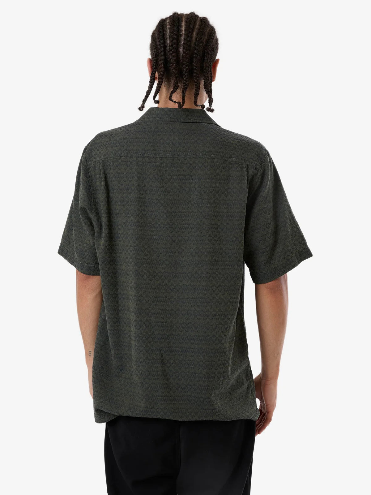 Airborne Bowling Shirt in Grape Leaf