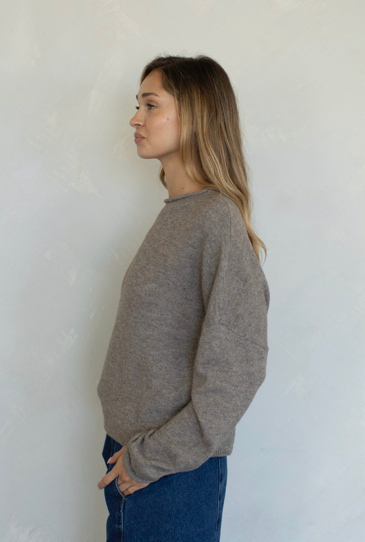 Maisie Pullover in Mocha