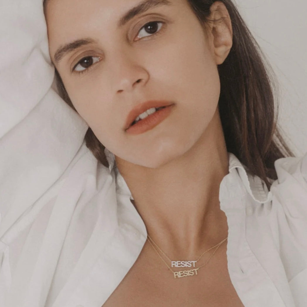 Resist Necklace