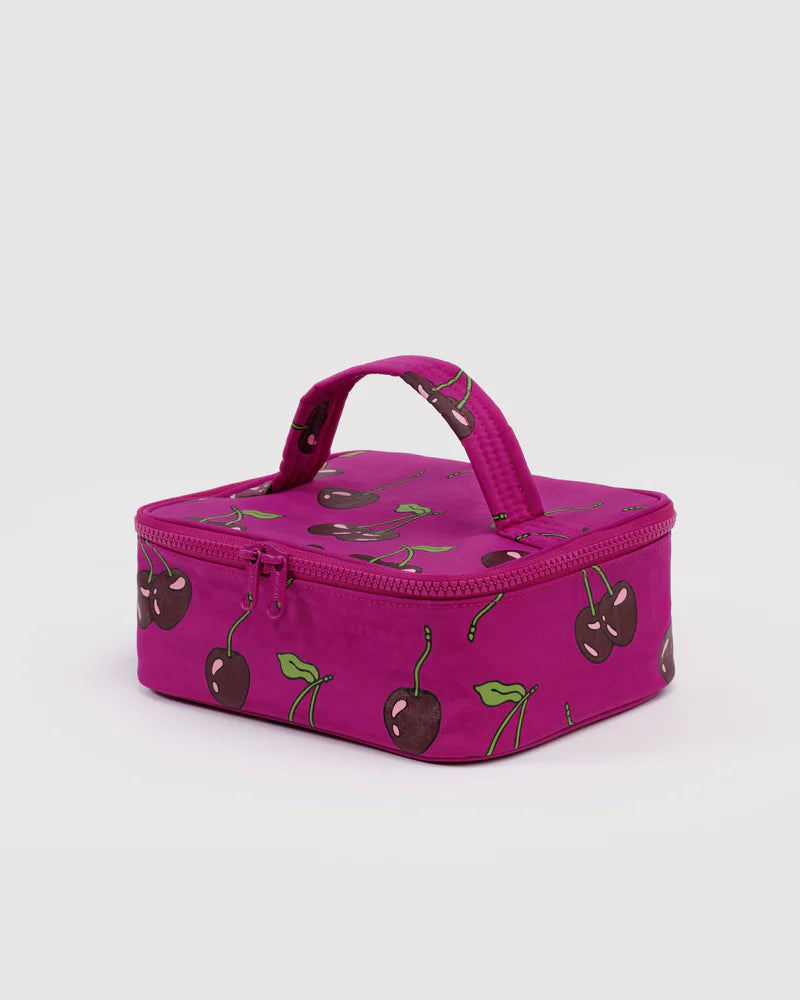 Small Cosmetic Case in Cherries