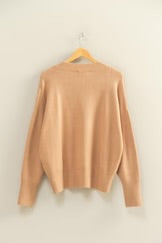 Rhett Pullover Sweater in Taupe