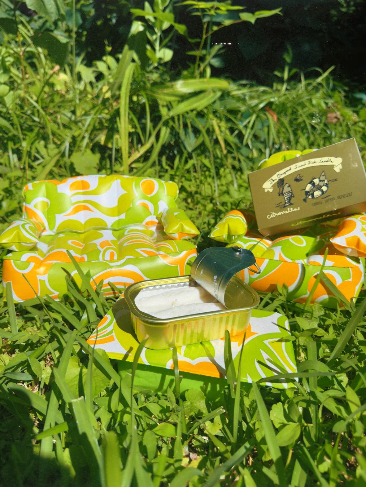 Citronella Tinned Fish Candle