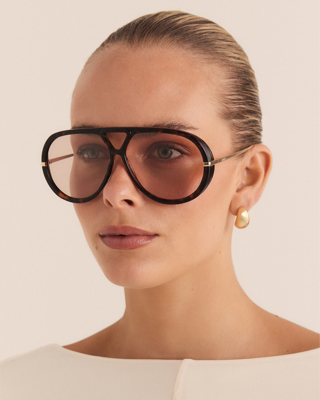 The Harley in Cacao Tortoise Peach
