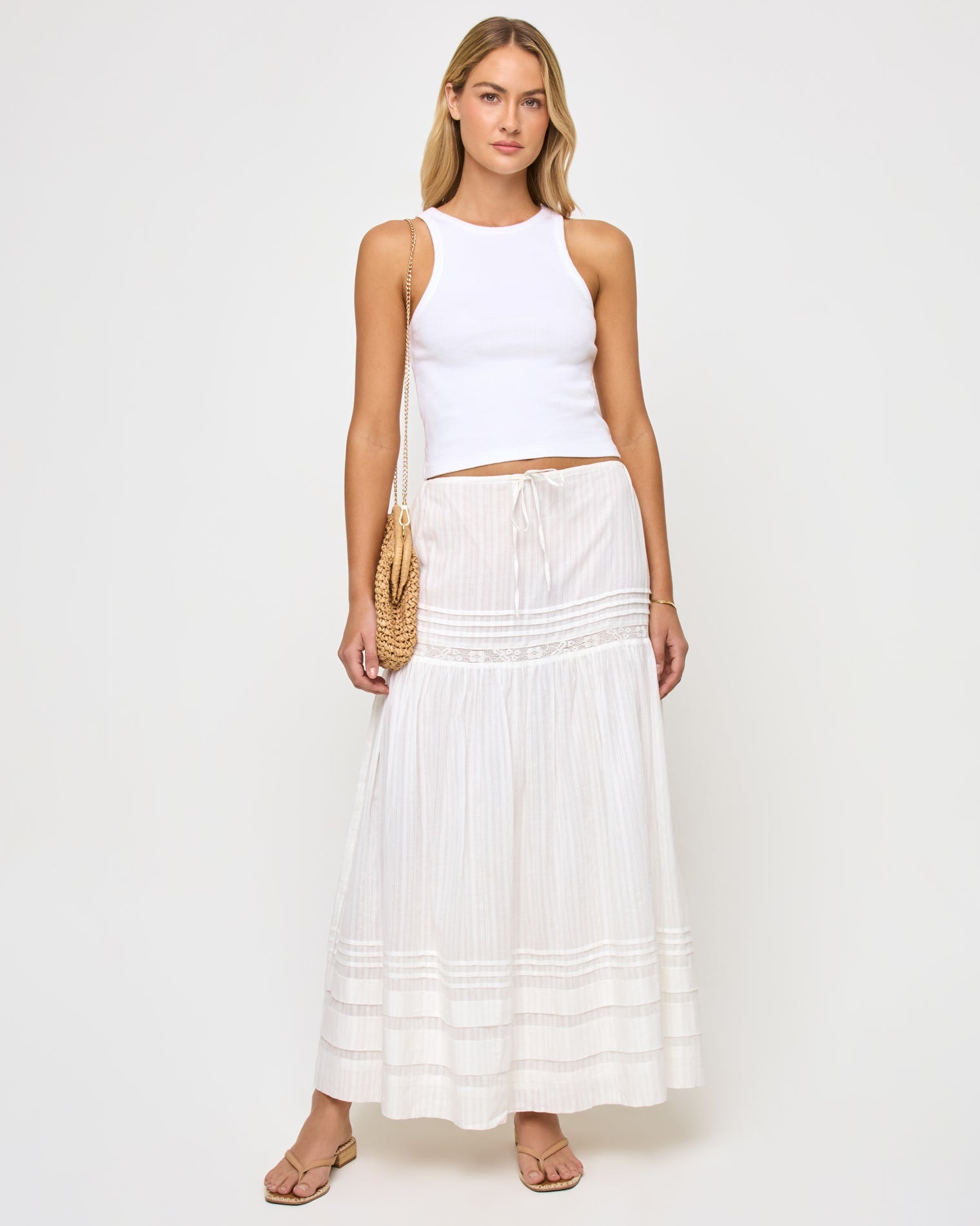 Reia Skirt - White