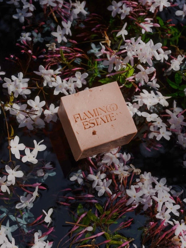 Jasmine Damask Rose Soap Brick