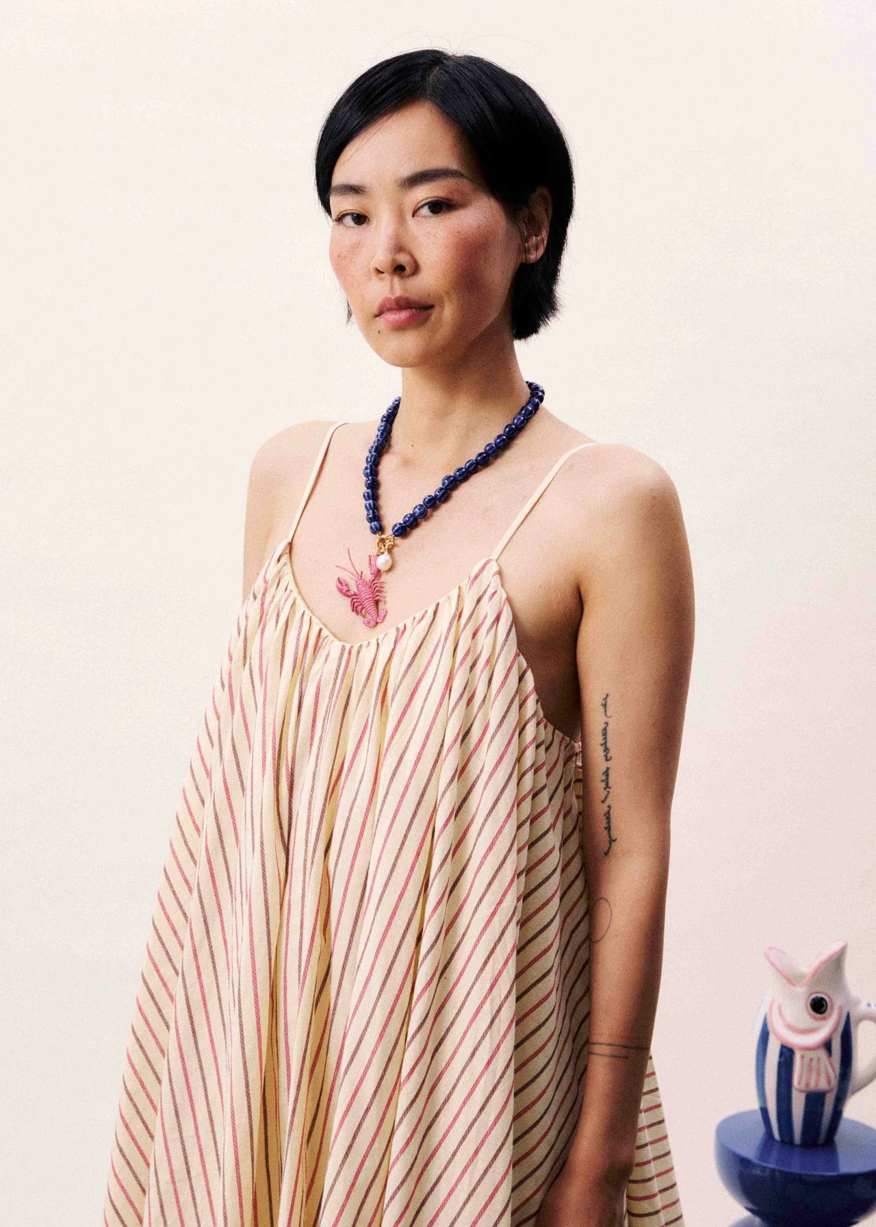 Poroa Dress in Butter