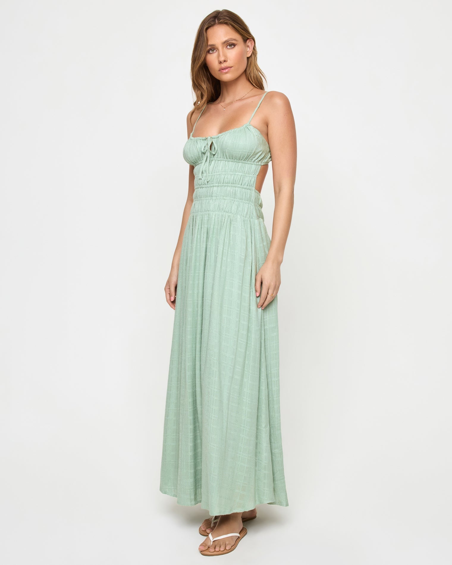 Tala Dress - Celadon