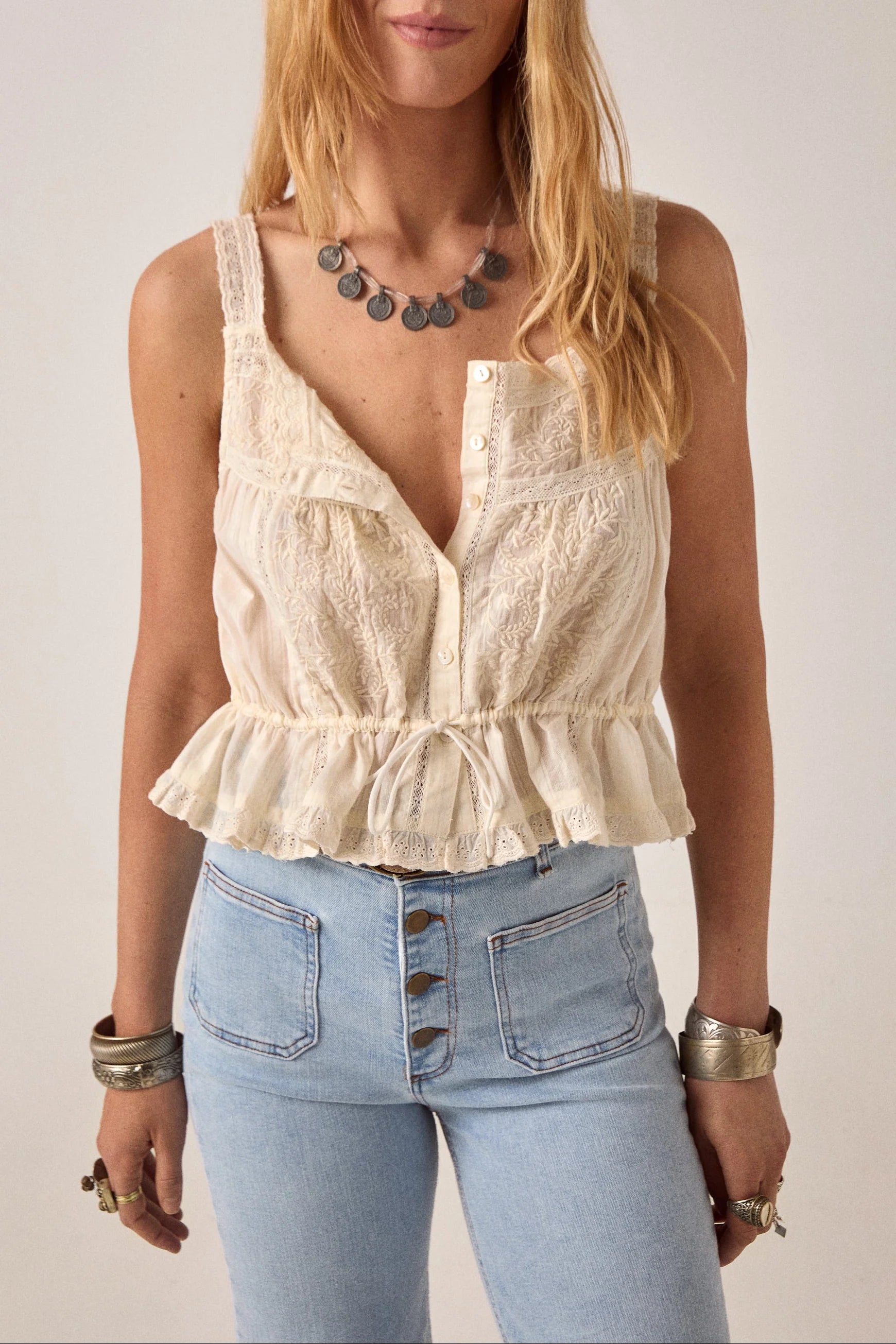Vintage Lace Constanza Top