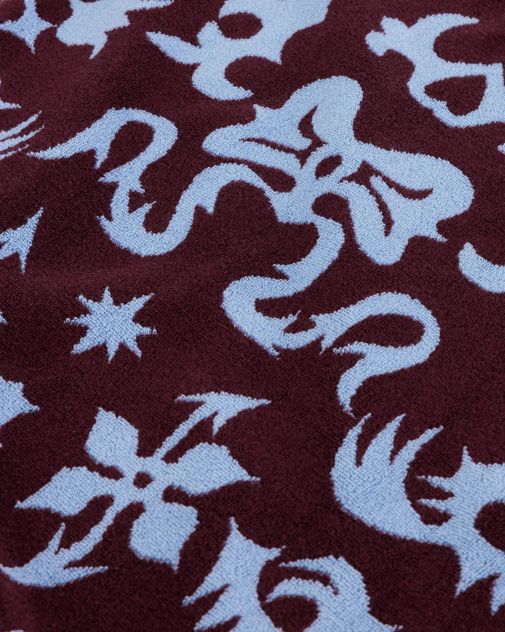 Bath Towel in Western Cut Outs