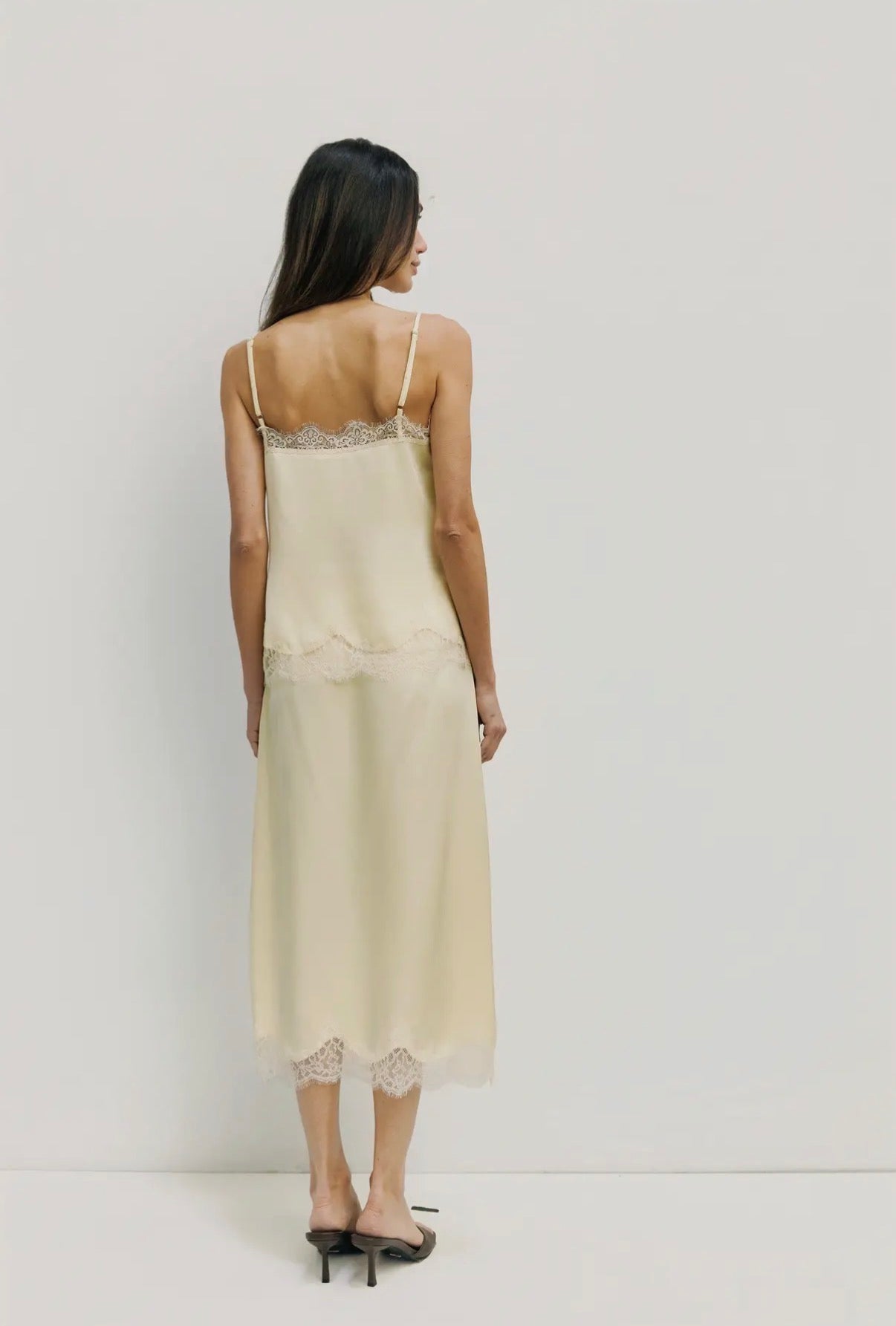 Irina Tank in Buttercream