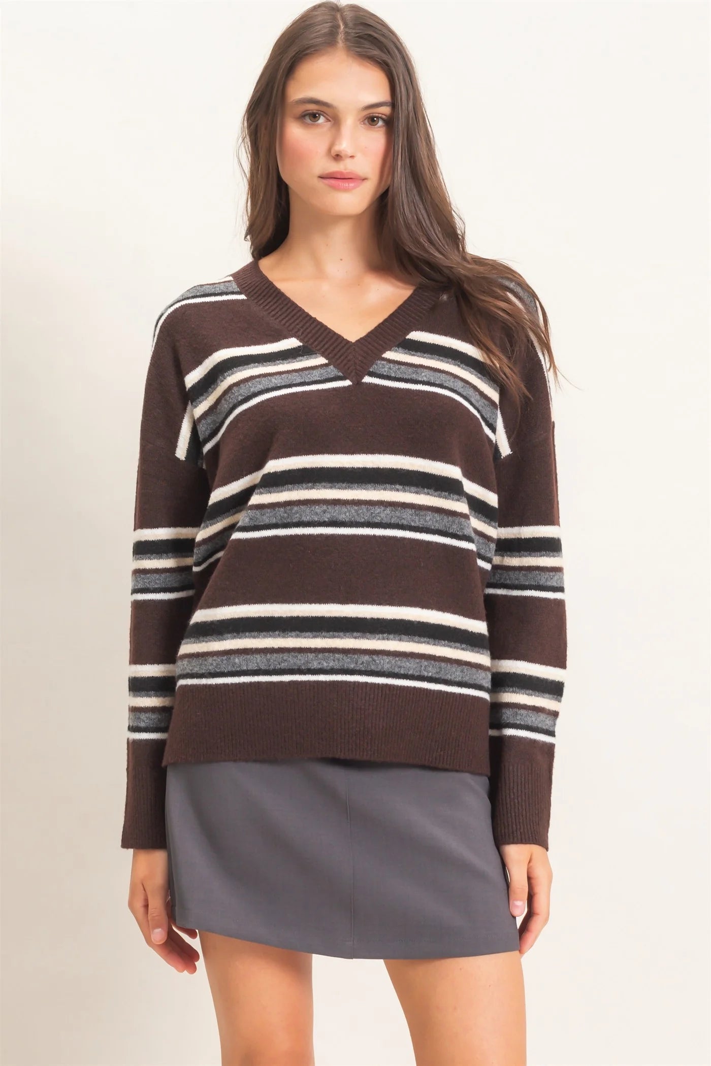 Margot Sweater in Chocolate