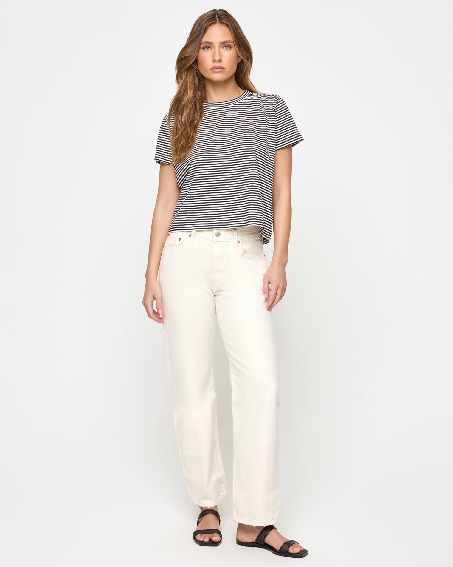 All Day Top - Black-Cream