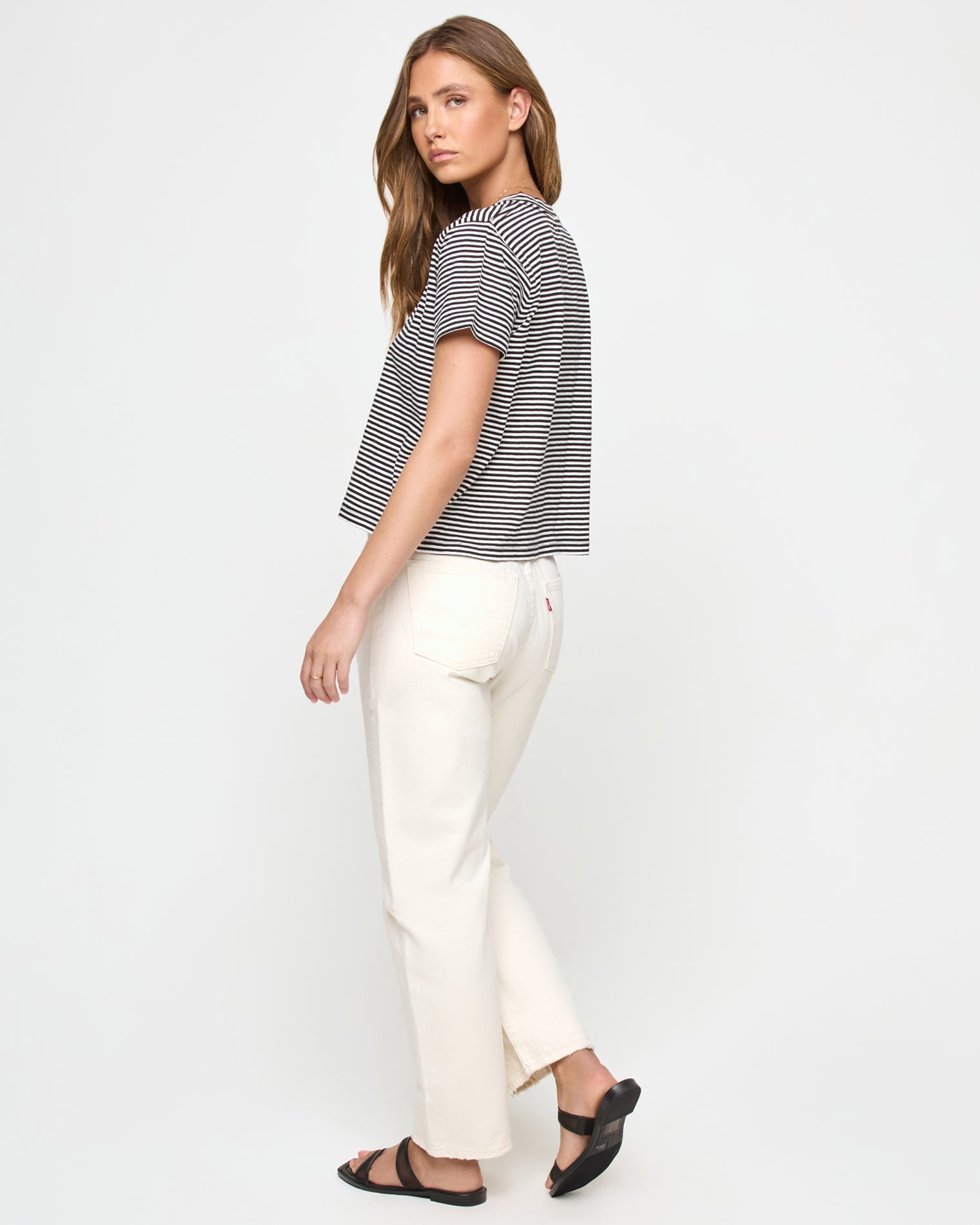 All Day Top - Black-Cream