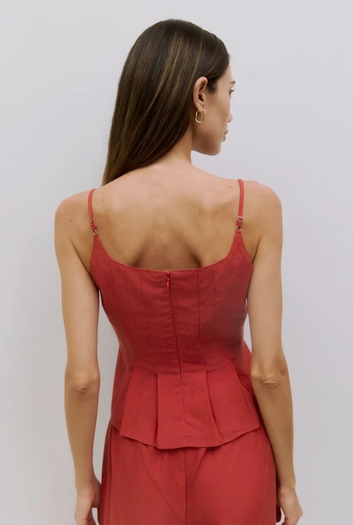 Eloise Pleated Top