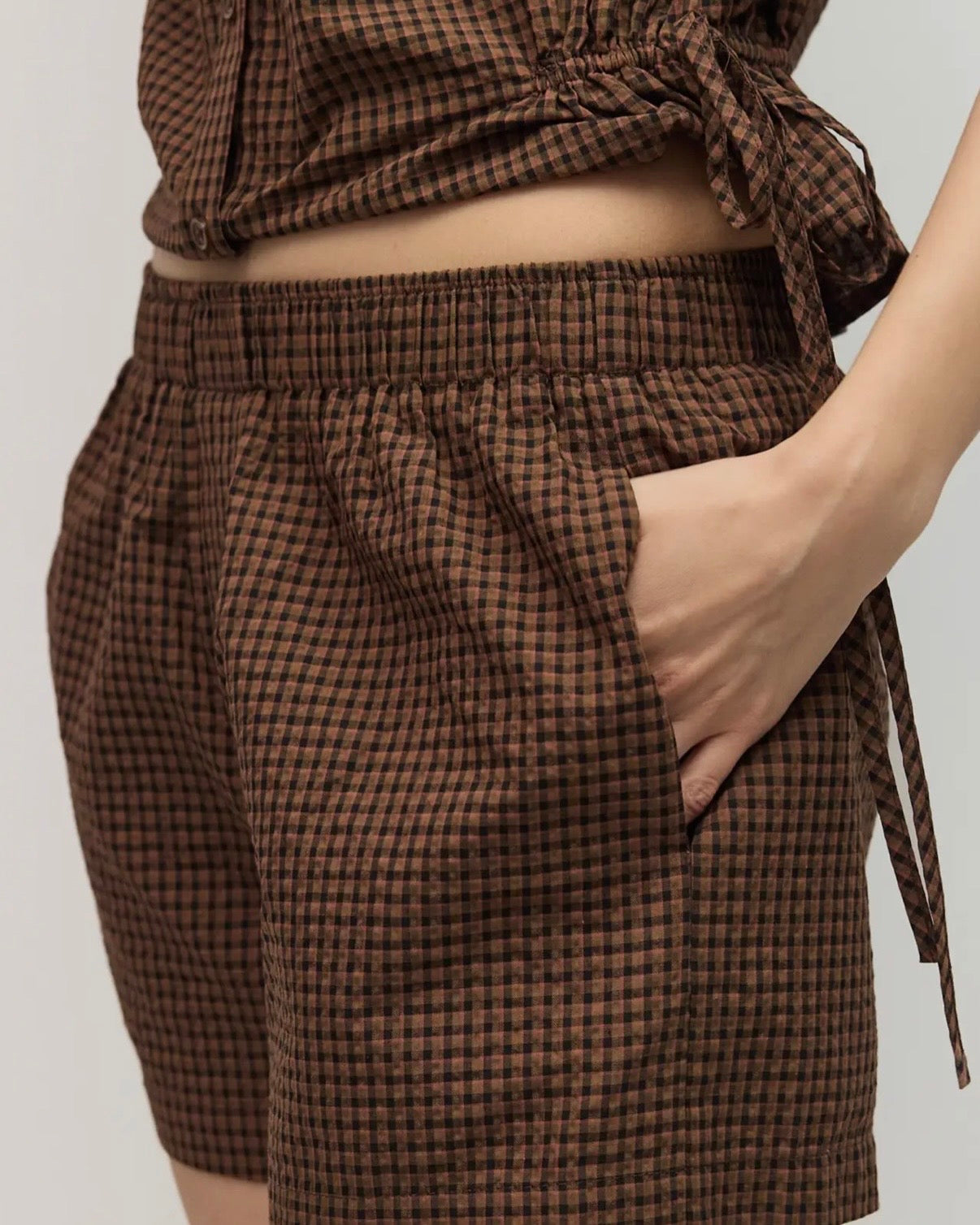 Gracie Gingham Shorts