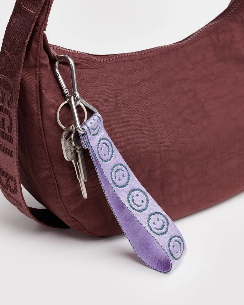 Logo Keychain in Lilac Happy