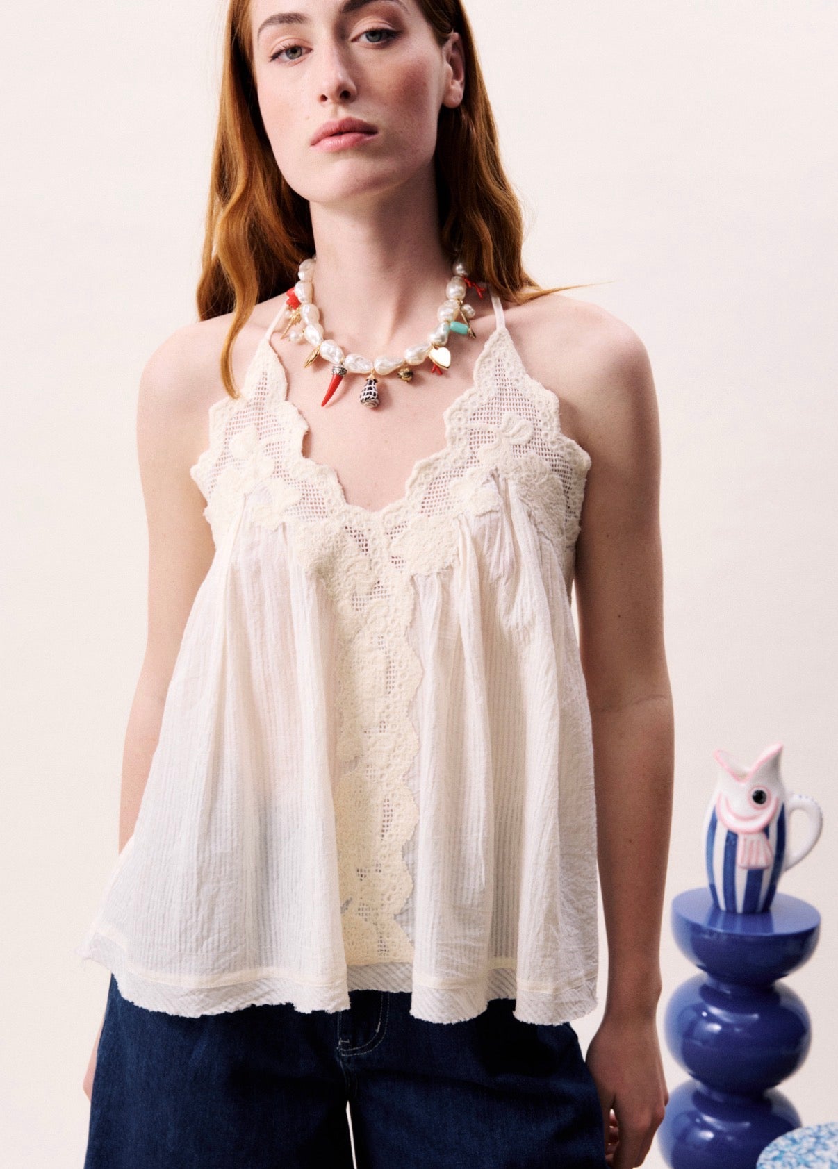 Melobosis Cream Tank