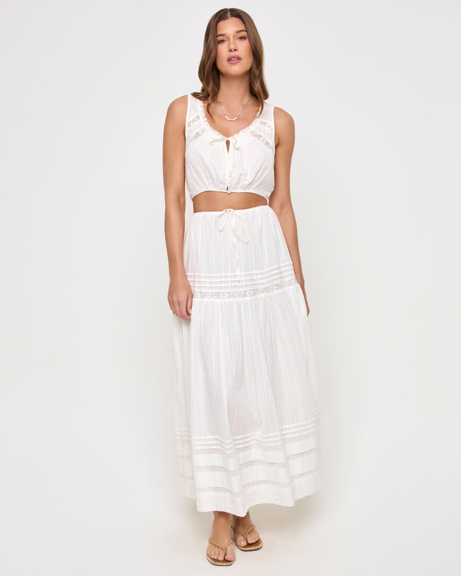 Reia Skirt - White