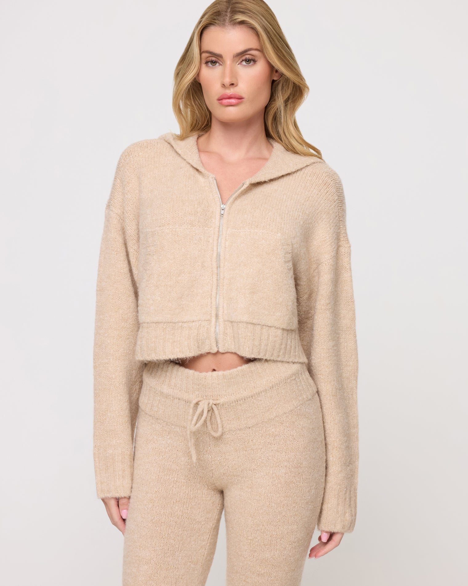 Jet Set Pant - Heather Oatmeal