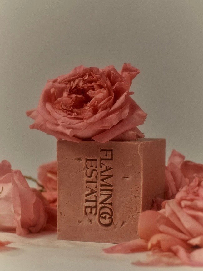 Jasmine Damask Rose Soap Brick