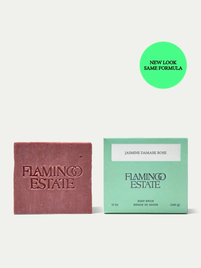 Jasmine Damask Rose Soap Brick