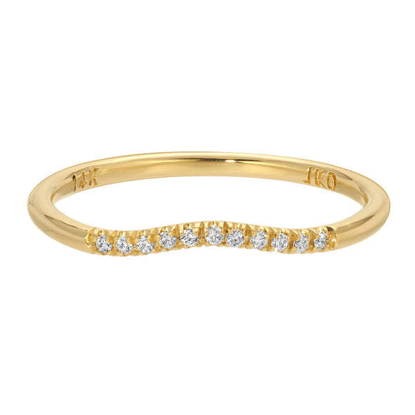Diamond Sprinkle Arch Ring